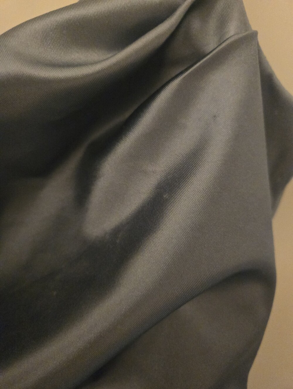 Le Chateau Cowl Neck Satin Gown - Picture 7 of 8